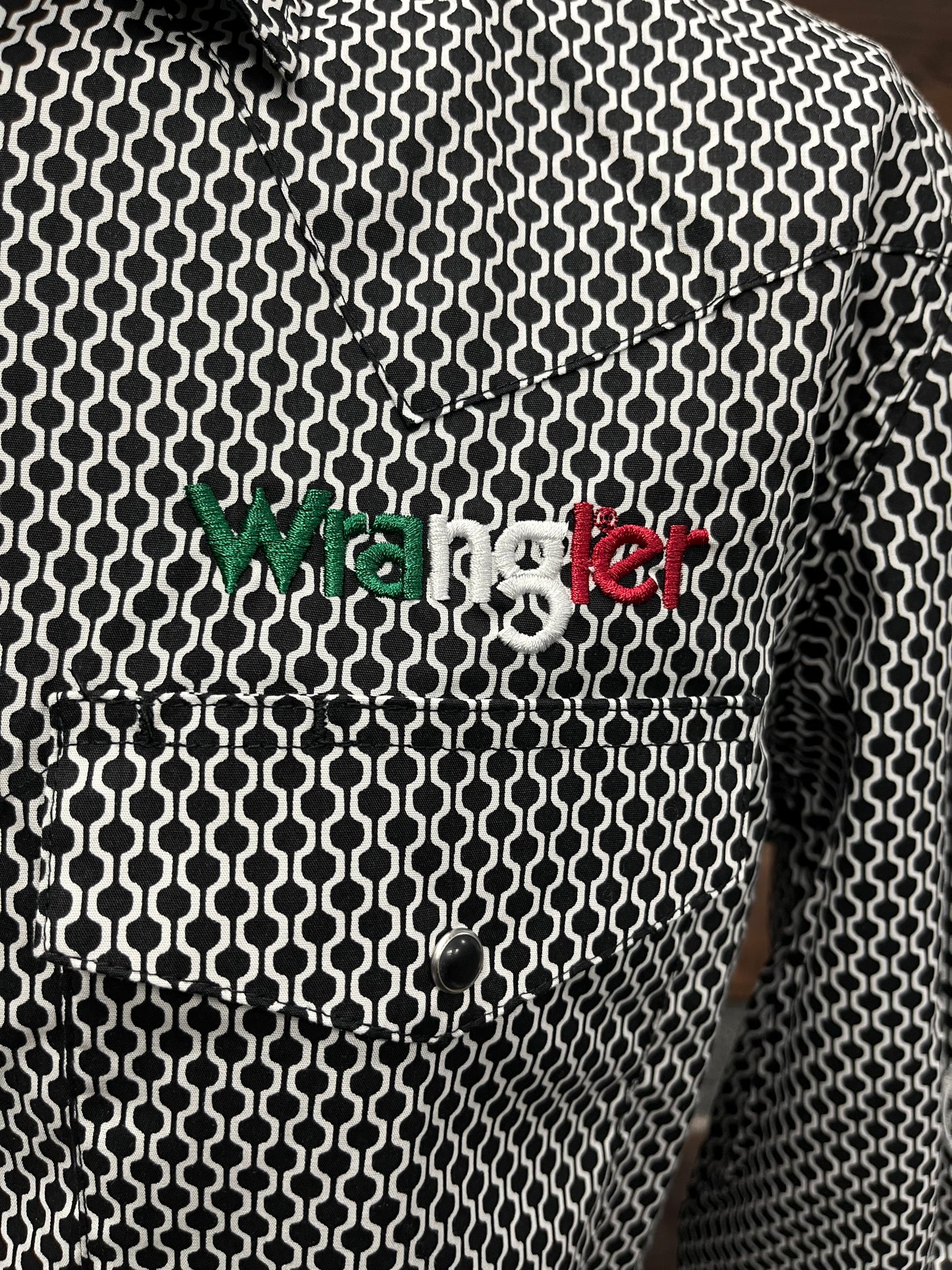 Wrangler Logo Snap Shirt
