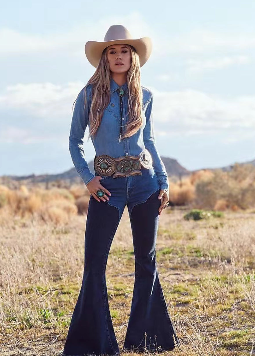 Wrangler Laney Wilson Chaps Bell Bottom