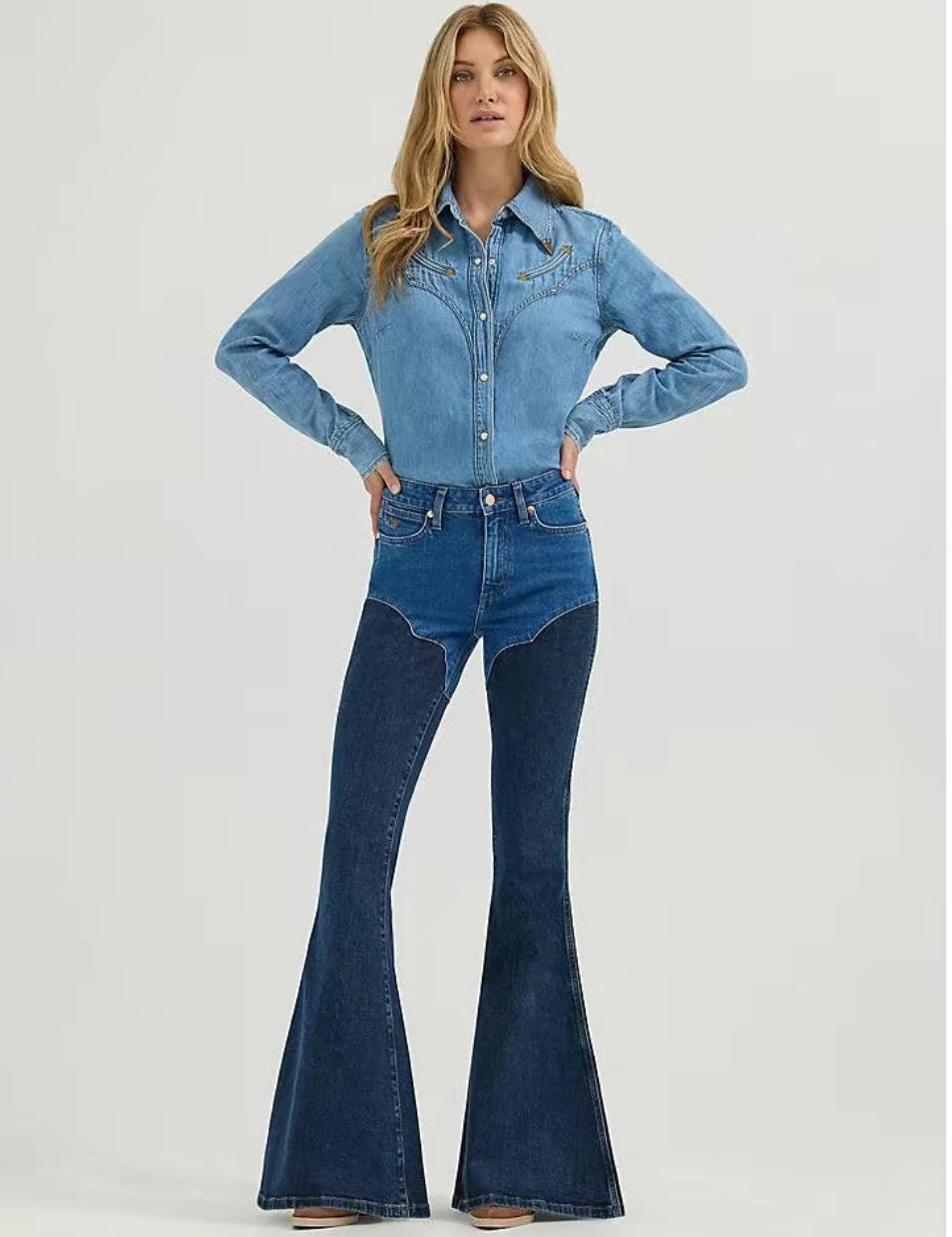 Wrangler Laney Wilson Chaps Bell Bottom