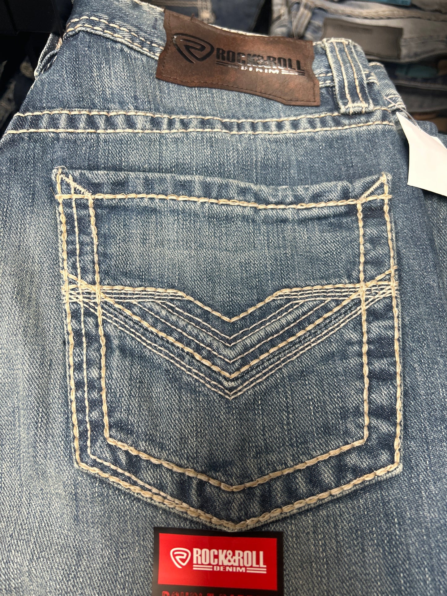 Rock And Roll Denim Double Barrel Relax Straight