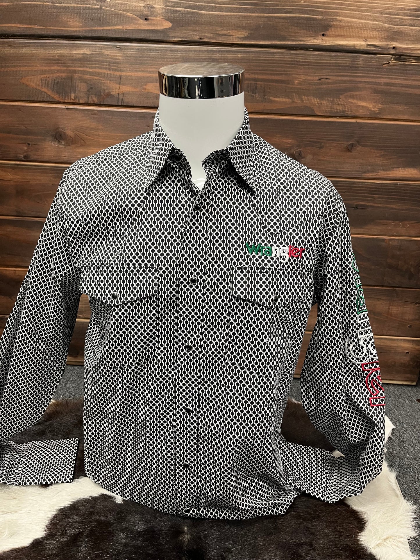 Wrangler Logo Snap Shirt