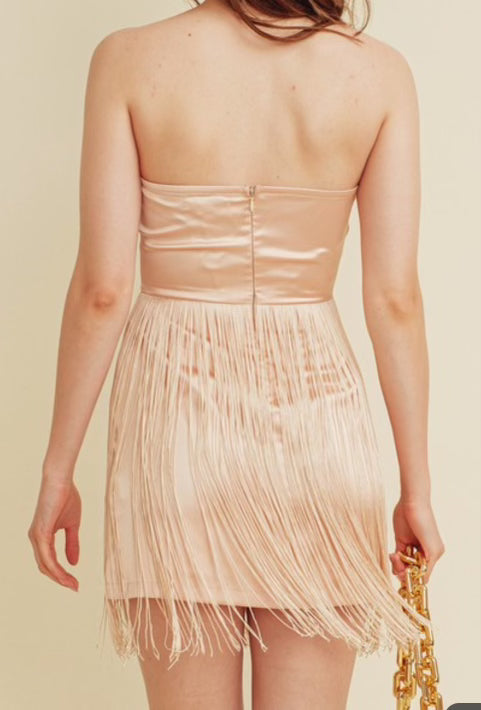 Short Fringe Dress