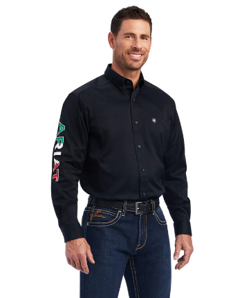 Team Logo Twill Fitted Shirt 10038500