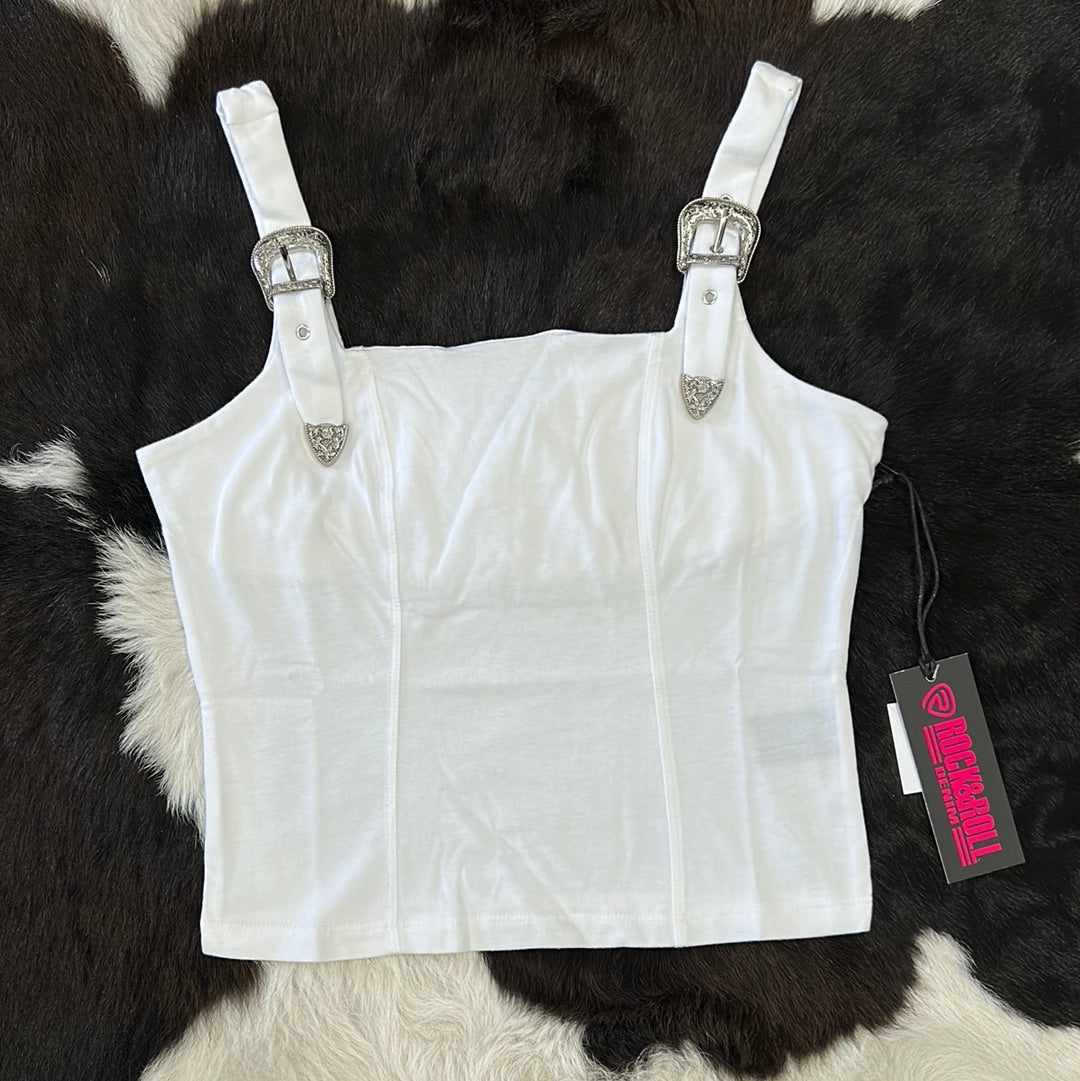 Square Neck Crop Top