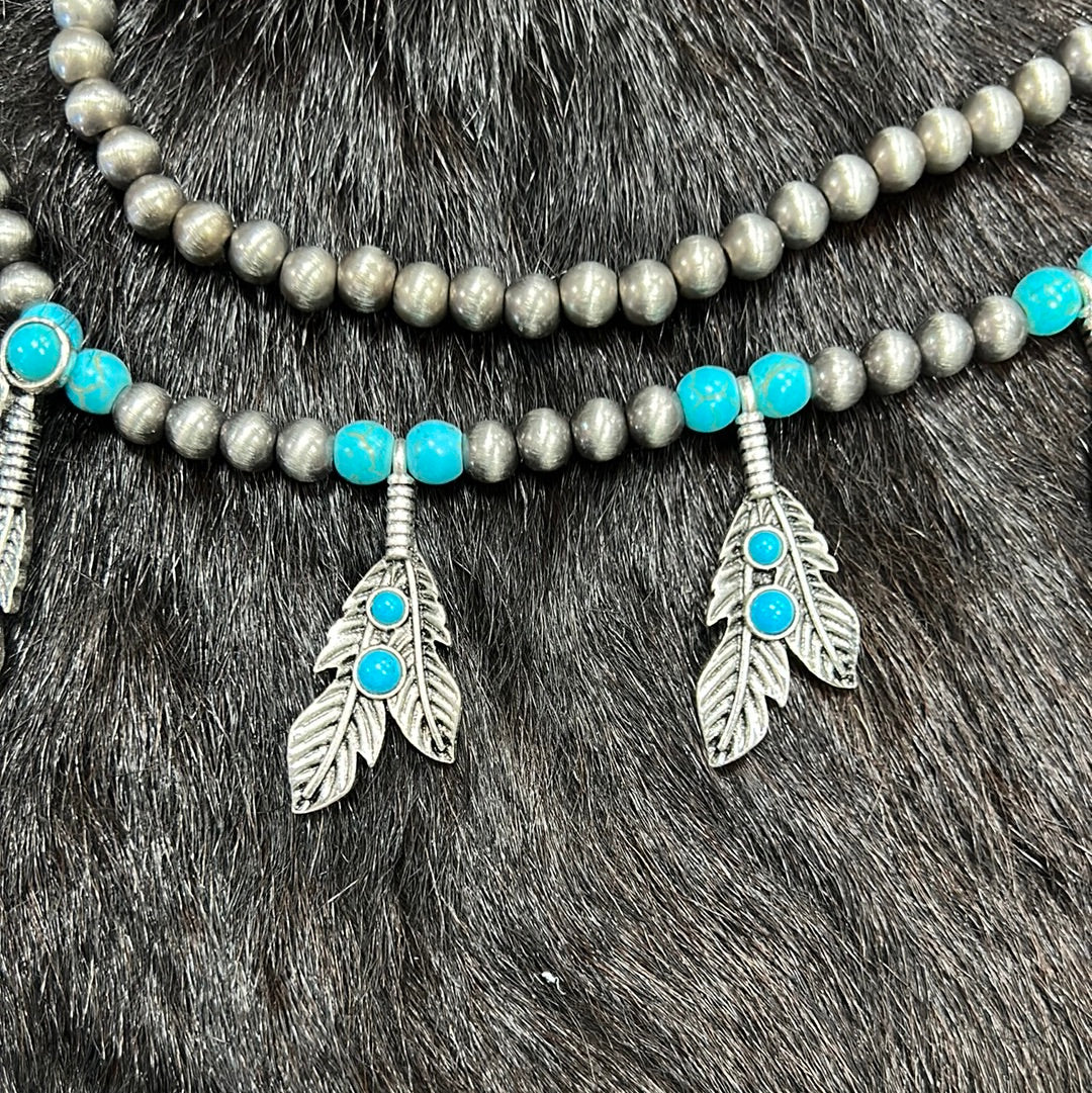 Necklace And Earrings Set