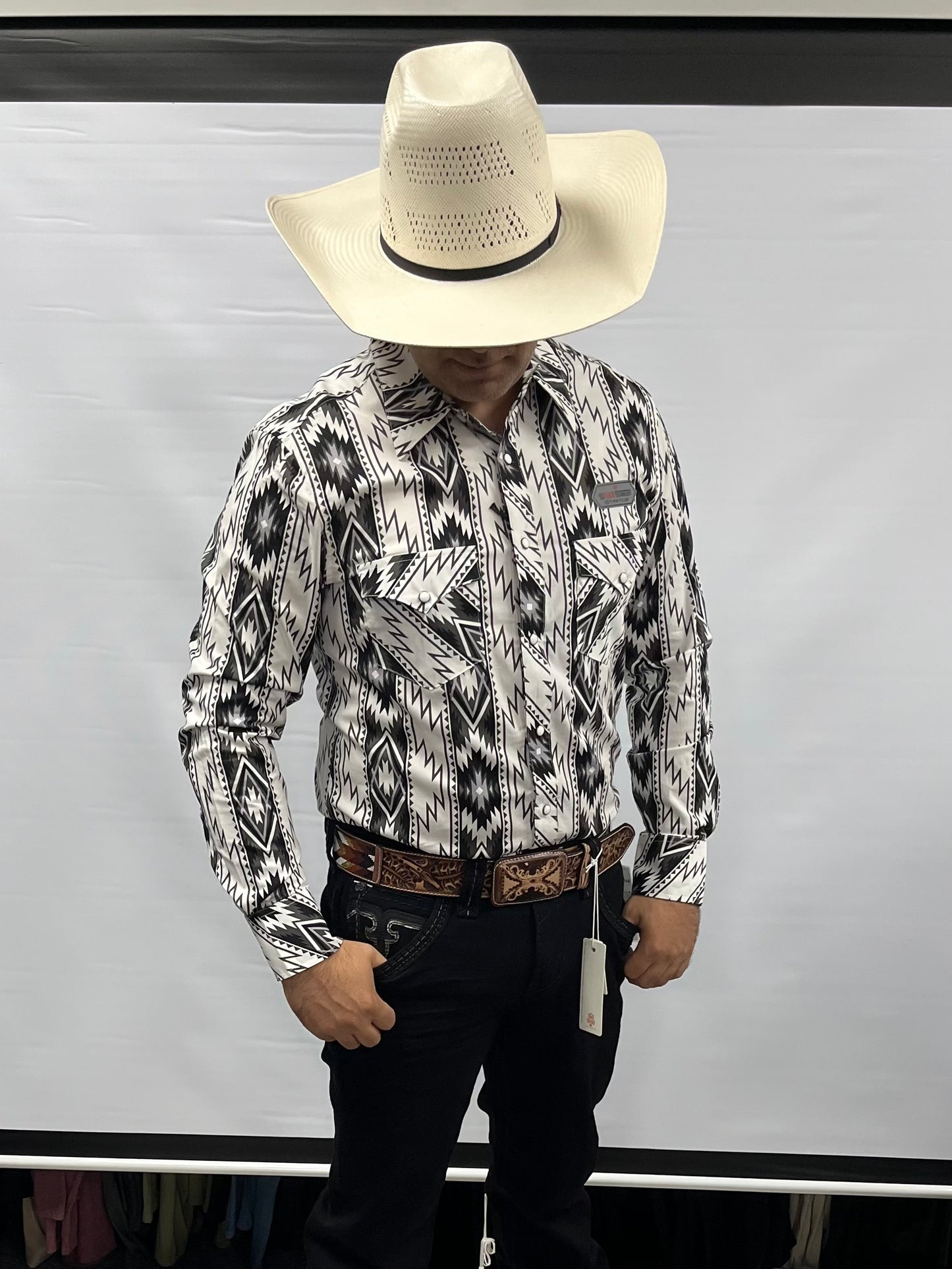 Rock And Roll Modern Fit Snap Shirt