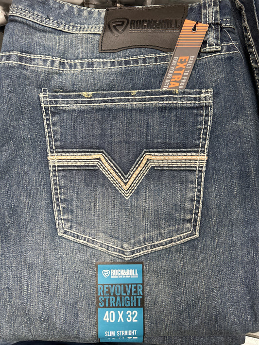 Rock And Roll Denim Revollver Straight