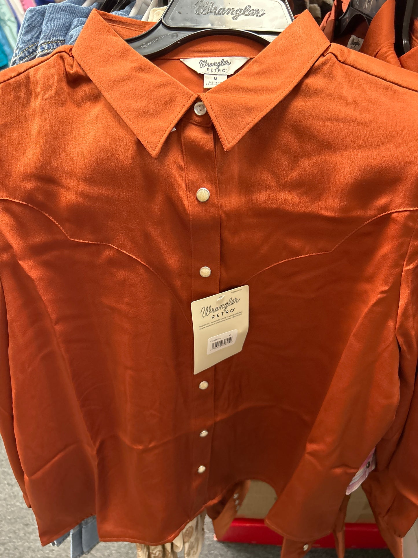 Wrangler Snap Button Up Shirt