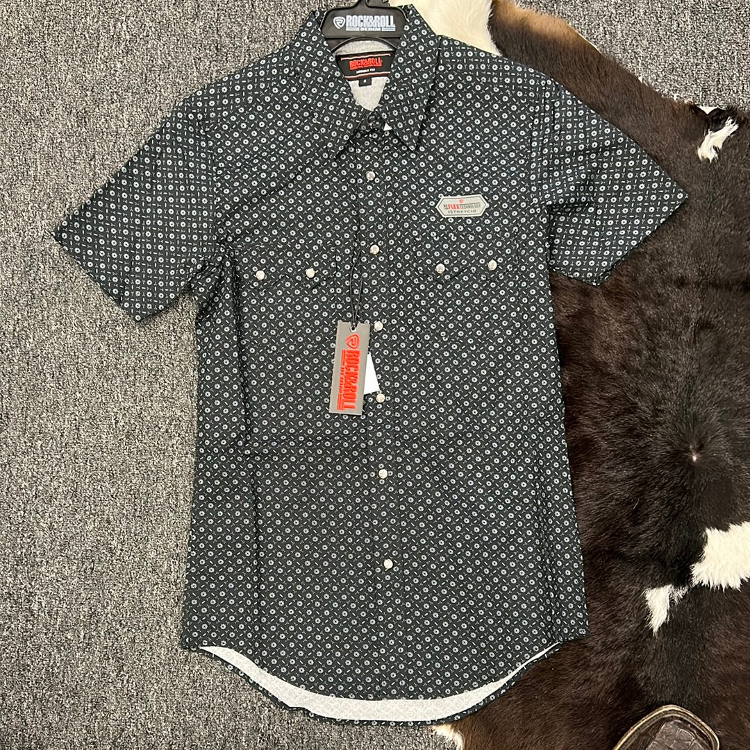 Rock And Roll Modern Fit Snap Shirt