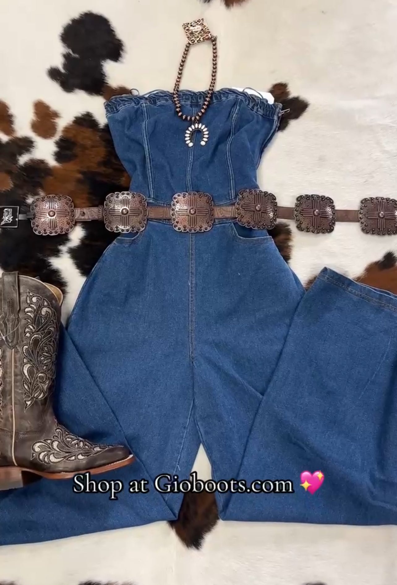 Denim Jumper (dark blue)