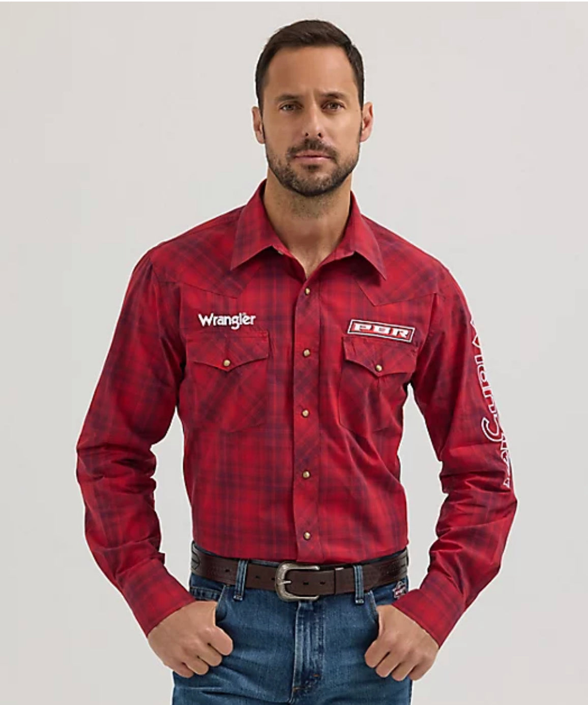 Wrangler Pbr Snap Shirt