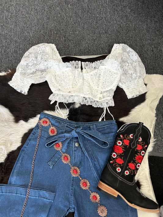 Lace Crop Top