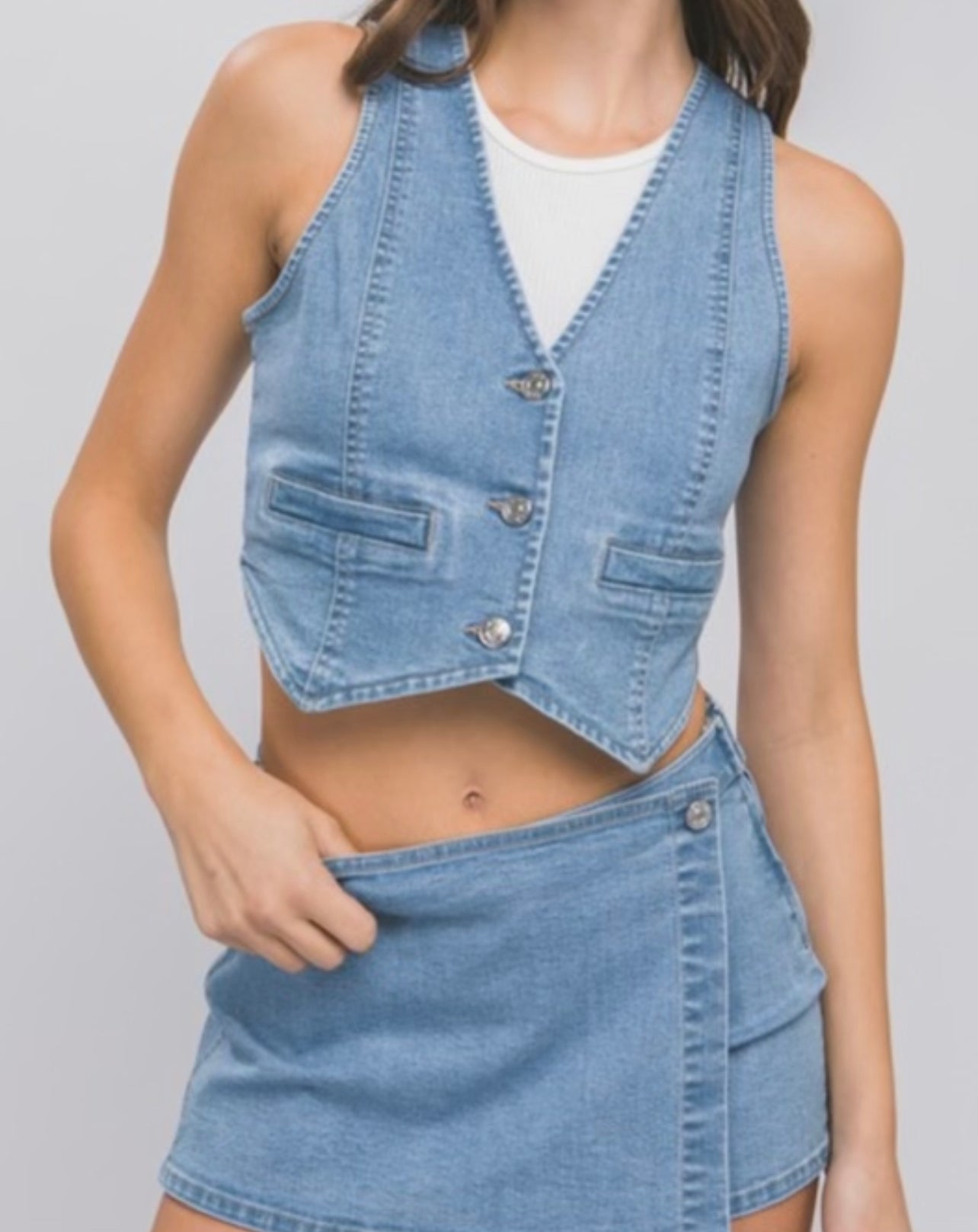 Denim Vest