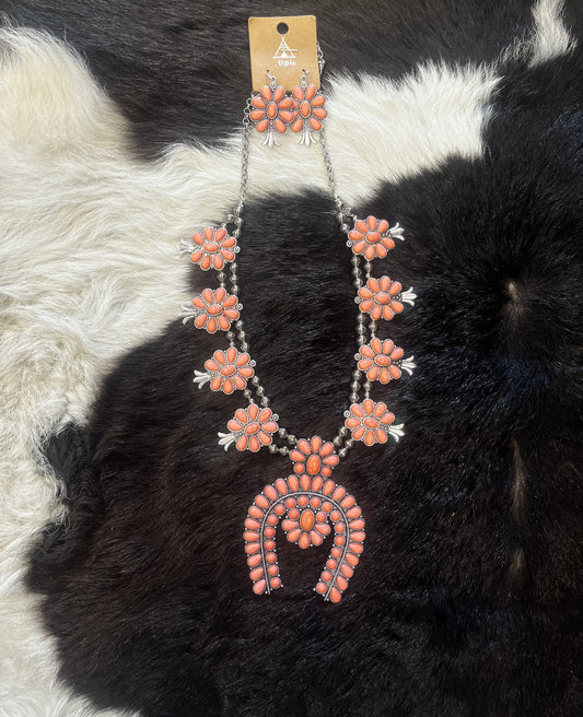 Necklace And Earrings Set