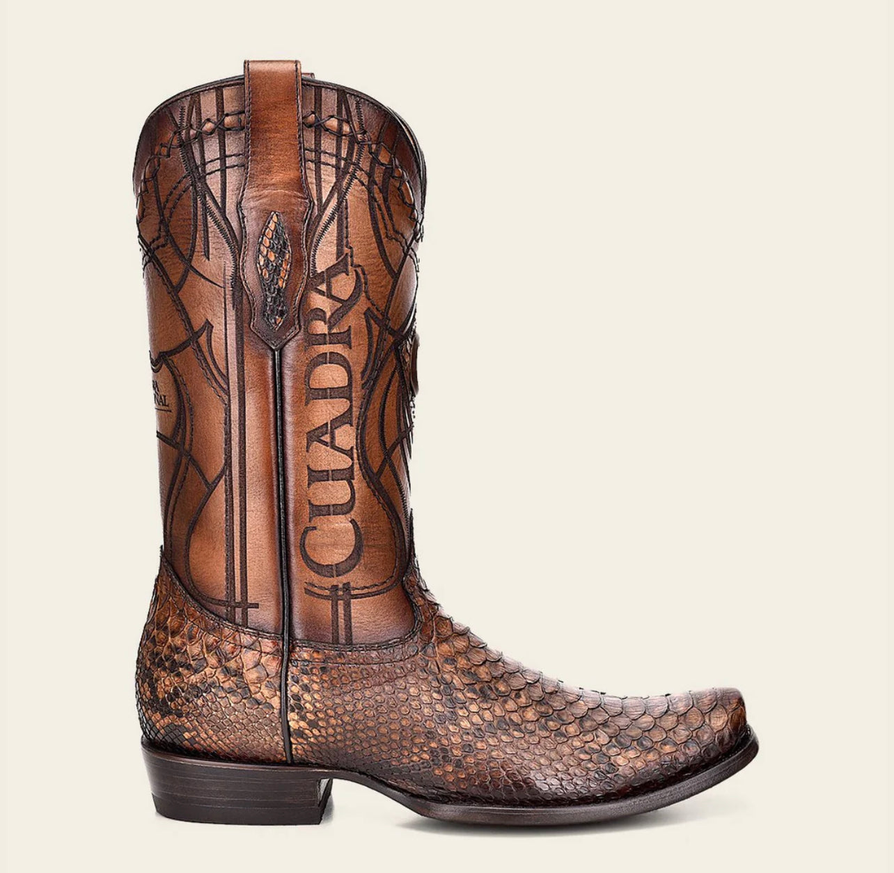 Cuadra Python Boots Narrow Square