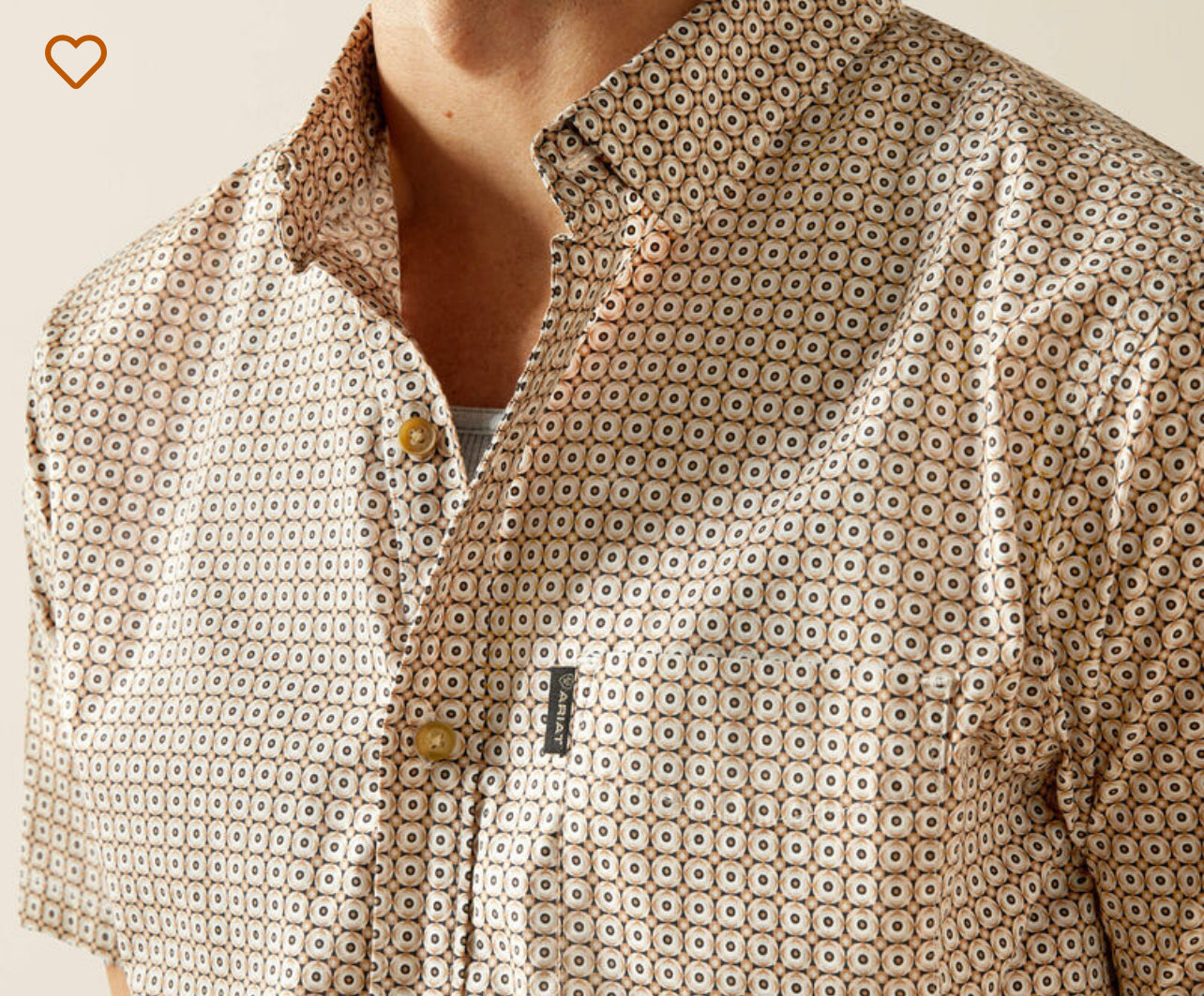 Ariat Modern Fit Shirt Short Sleeve
