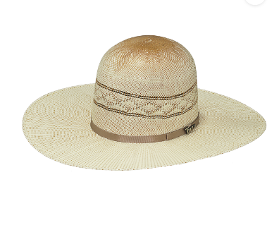 Open Crown Straw Hat 1272