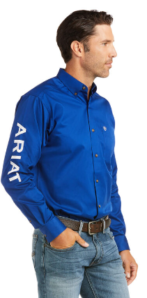 Team Logo Twill Fitted Shirt