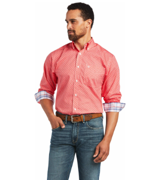 Ariat Wrinkle Free Fitted Fit Shirt